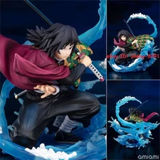 Demon Slayer Figure Kimetsu no Yaiba Giyuu Tomioka Anime Statue Model W/Box Gift