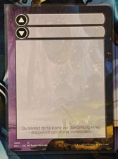 Doppelseitige Helferkarte - TLA - Token - NM - Deutsch - MTG-ECL-1 -Double-Faced