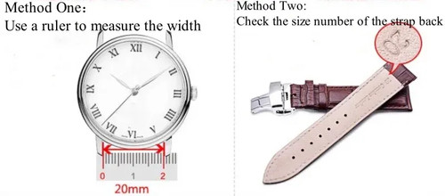 20 mm 21 mm Leder Uhrenarmband für ROLEX Yacht Master Daytona Ersatzband - Bild 2 von 23