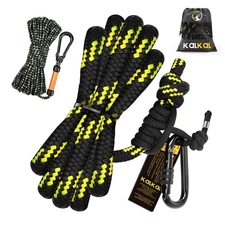 Tree Stand Safety Rope, Lifeline for Hunting with 25FT Bow Hoist Rope, Hunter...