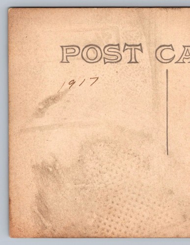 Antike RPPC 1917 Strandgänger Menschen am Strand schwimmen Echt Foto Postkarte - Bild 5 von 14