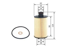 For BOSCH F 026 407 154 OIL FILTER