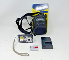 Sony Cyber-Shot DSC-W90 8.1 Mp Digital Camera Tested 2x battery charger case