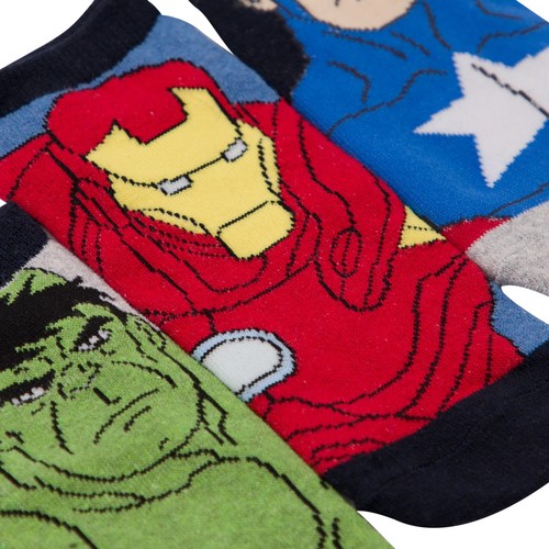 Marvel Avengers Boys Characters Socks (Pack of 6) (NS7628) - Picture 3 of 4