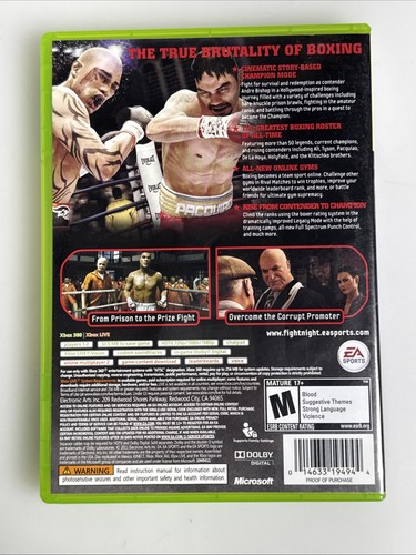 Fight Night Champion (Microsoft Xbox 360, 2011) CIB getestet & Bonusrunde 4 - Bild 3 von 11