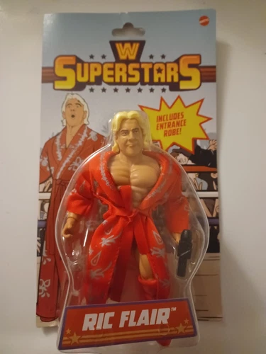 2021 MATTEL WWE SUPERSTARS SERIES RIC FLAIR RETRO ACTION FIGURE 
