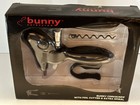 Bunny Corkscrew With Stand, Foil Cutter, And Extra Spiral New in Box