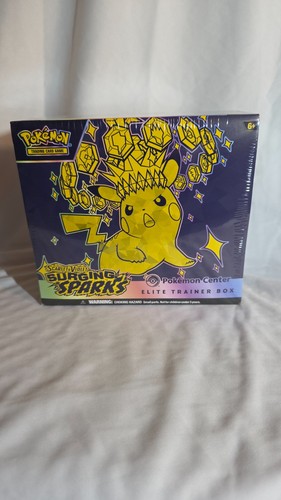 Surging Sparks Pokemon Center ETB - Picture 1 of 6