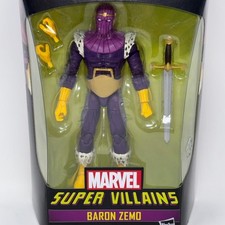 Marvel Legends Baron Zemo Super Villains Walgreens Exclusive 6 Figure NEW