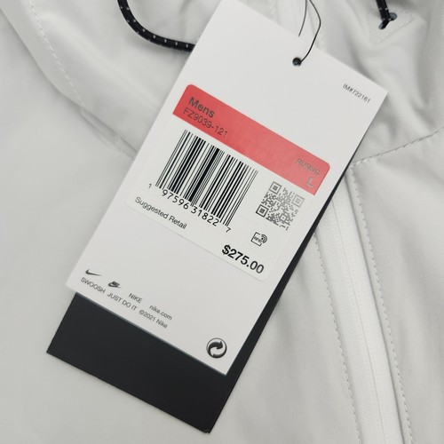 Nike Herren Large AeroSwift Storm-FIT Aerogami Laufjacke weiß FZ9039-121 - Bild 2 von 16