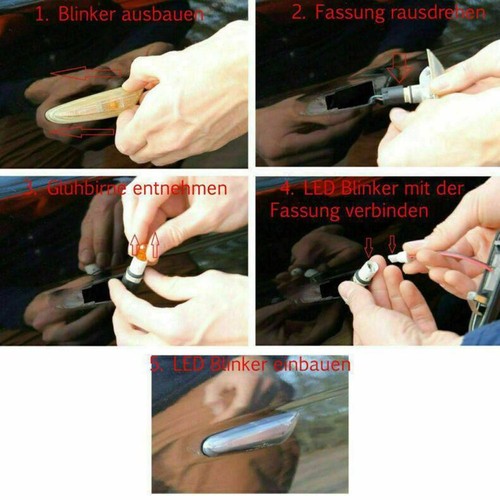 High Quality Side Marker Lights Side Marker Accessories E60 E87 E92 For BMW - Picture 9 of 12