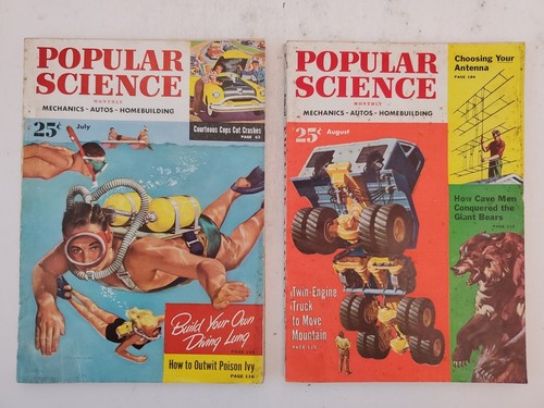 6 Popular Science Magazines July-December 1953 Lot #13 - Picture 2 of 10