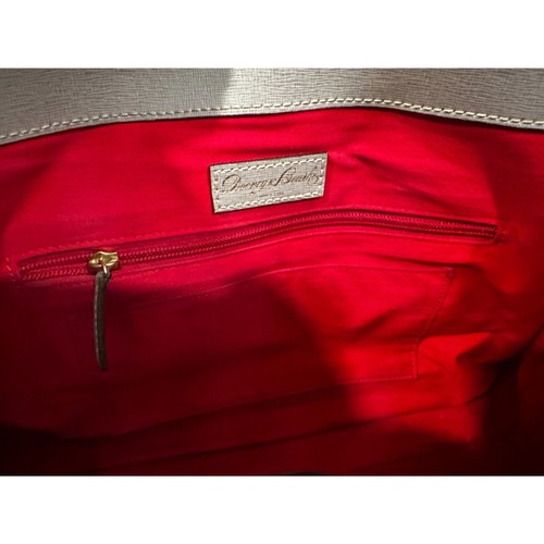 Dooney & Bourke Saffiano Miller Shopper Beuteltasche Tasche in Auster EUC - Bild 3 von 9