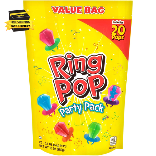 Lollipops - Bulk Candy Individually Wrapped Suckers Variety Party Pack- 20 Count