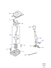 Land Rover Genuine Lever Change Manual Transmission Fits Discovery UKE500020