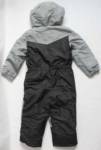 Swiss Tech + Toddler 4T Expedition One-Piece Snowsuit Snowmobile Gray/Black - Picture 6 of 6