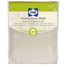 Sealy Baby Healthy Grow Waterproof Fitted Crib Mattress Protector Pad