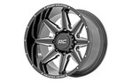 Rough Country 91 Series One-Piece 20x12 6x135 Gloss Black Wheel - 91201217M