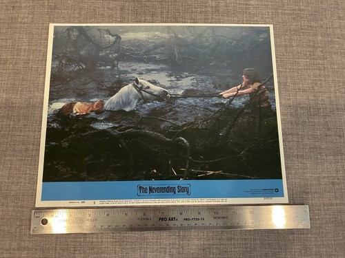 The Neverending Story 1984 Poster Lobby Card Repro Artax Atreyu 11x14 #2 - Picture 2 of 5
