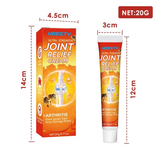Crema Alivio Articular Rodilla Tratamiento Artritis Ungüento Crema Masaje Calmante 20G - Imagen 4 de 8