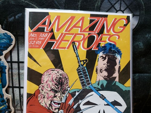 AMAZING HEROES #168 1ST JULY 1989 PUINISHER FANTAGRAPHICS COMICS VF++ - Picture 3 of 3