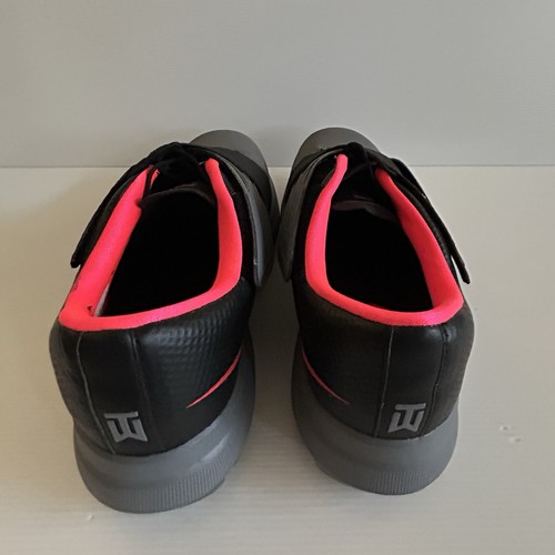 Nike Tiger Woods TW 17 - Men's Grey Solar Red Golf Shoes - Size US9.5 LIKE NEW - Picture 6 of 9