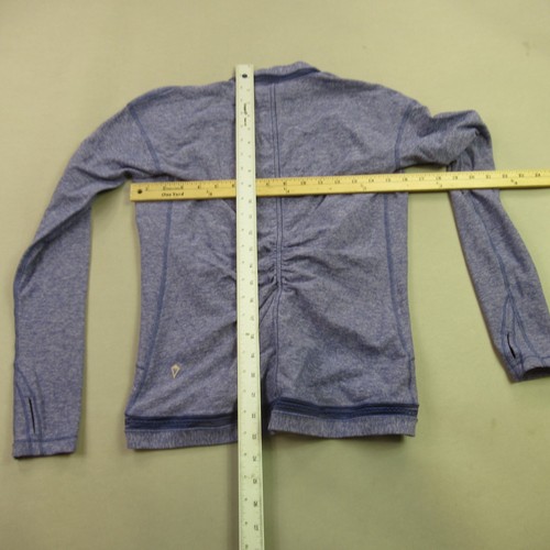 Ivivva Sweater Girls 14 Long Sleeve Cardigan Lightweight Casual Blue - Picture 8 of 12