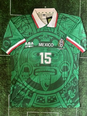 LUIS HERNANDEZ 1998 World Cup Mexico National Futbol Team Green