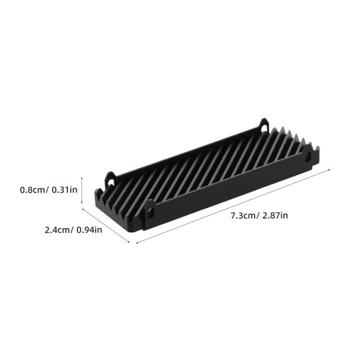 M.2-SSD-Kühlkörper: Effizientes Kühlpad für PC und Laptop. SSD-Kühlkörperkühler - Afbeelding 4 van 12
