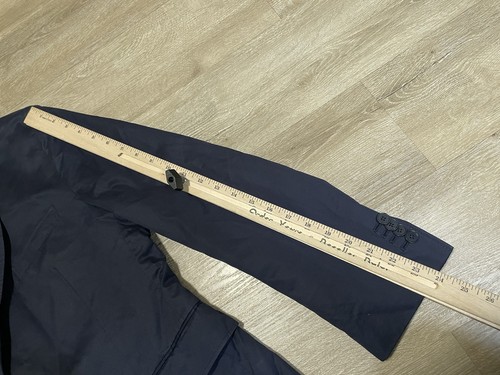 Banana Republic Tailored Fit Herren Gr. 40s Navy Blau Baumwolle Blazer Sport Mantel - Bild 7 von 8