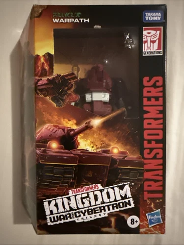 TRANSFORMERS KINGDOM WAR FOR CYBERTRON WARPATH DELUXE CLASS BRAND NEW SEALED