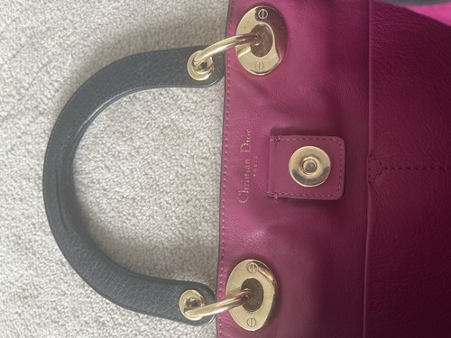 DIOR Diorissimo Satchel Black Bag Leather & Gold Tone Size Large RRP £3,000 - Picture 13 of 24