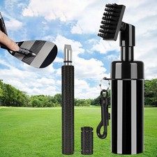 Water Brush Golf Club Sharpener Cleaner with Groove Retainer Tool