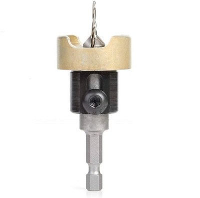 Broca Avellanadora Ajustable Con Vástago Hexagonal