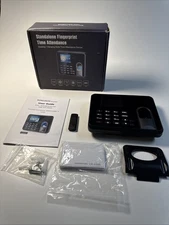 Kinghos KYS200D Standalone Fingerprint Time Attendance Desktop New Open Box