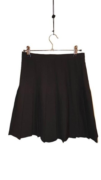 Women David Luke Skirt Black Viscose XXS