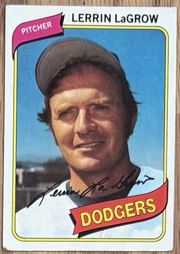 Dodgers 1980 Topps Baseball Cards Steve Garvey Ron Cey Dusty Baker Burt Hooton - Picture 7 of 8
