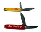 Vintage Coca Cola Coke Advertising Pocket Knife Knives Soda Pop Fountain Bottles