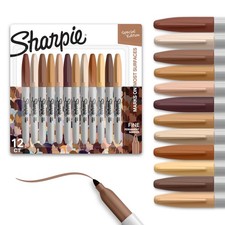 permanent markers portrait colors skin tone markers set fine tip art sketch a...
