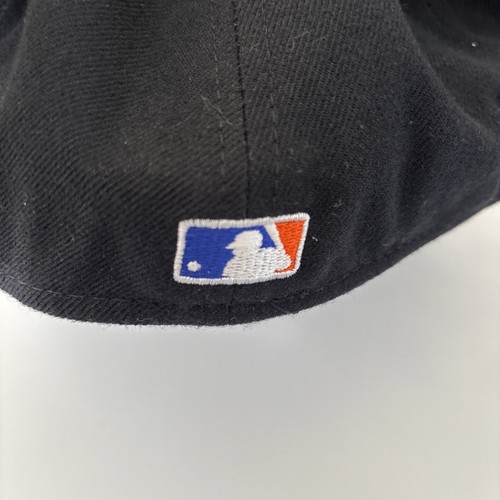 Vintage MLB New York Mets Fitted Hat New Era 7 3/8 official on field hat. 3173 - Picture 3 of 7