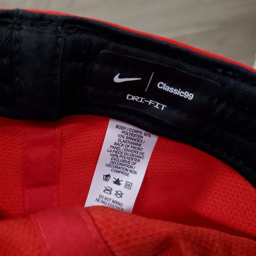 Nike Classic99 Structured Flex Fit Curved Brim Swoosh Cap Hat Unisex Adult M/L - Picture 8 of 8