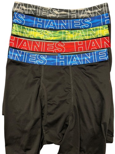 NWOT~ Hanes L 12-14 Boys 5 pk Moves X-Temp Boxer Briefs Mesh Stretch RR18 - Picture 5 of 10
