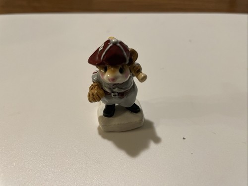Wee Forest Folk Joe Di'Mousio MS-15 Maroon Hat 1989 No Box - Picture 1 of 7