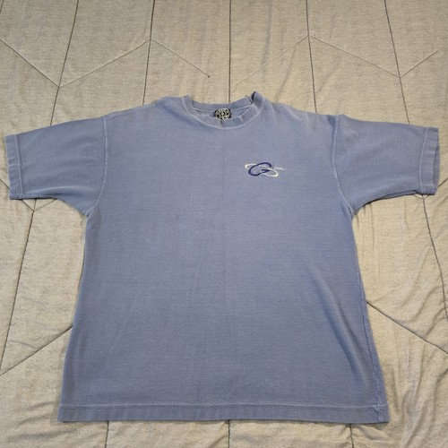 Gold’s Gym Kurzarm Shirt Herren XL Rundhals Blau Heavy Knit Pullover Workout - Bild 1 von 14