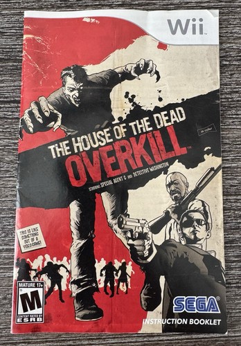 The House of the Dead: Overkill (Nintendo Wii, 2009) CIB w/ Manual TESTED - Picture 6 of 8