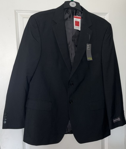 MARKS & SPENCER M&S Blazer Suit Jacket Black Mens Size 42” Chest