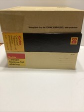 Lot of 3 Vintage Kodak Carousel Transvue 140 Slide Trays in Original Boxes READ