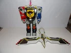 Vtg 1995 Bandai MMPR Power Rangers Deluxe Ninja Megazord Falconzord - No Weapons