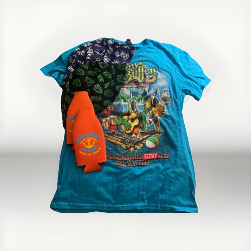 Jimmy Buffet Collection/2022 Concert T-shirt/SMALL/2 Bucket Hats/2 Koozies/NEW - Bild 11 von 11