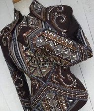 Show Jacket Western Showmanship Women  RodeoJacket horsemanship jacket for shows